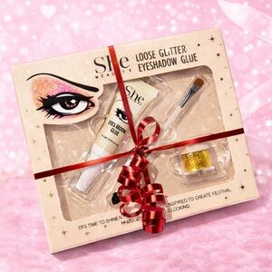 Gold Loose Glitter Eyeshadow Set